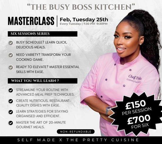 The Busy Boss Kitchen Course - Live Online Class